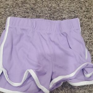 Place Kids Purple Shorts with White Trim